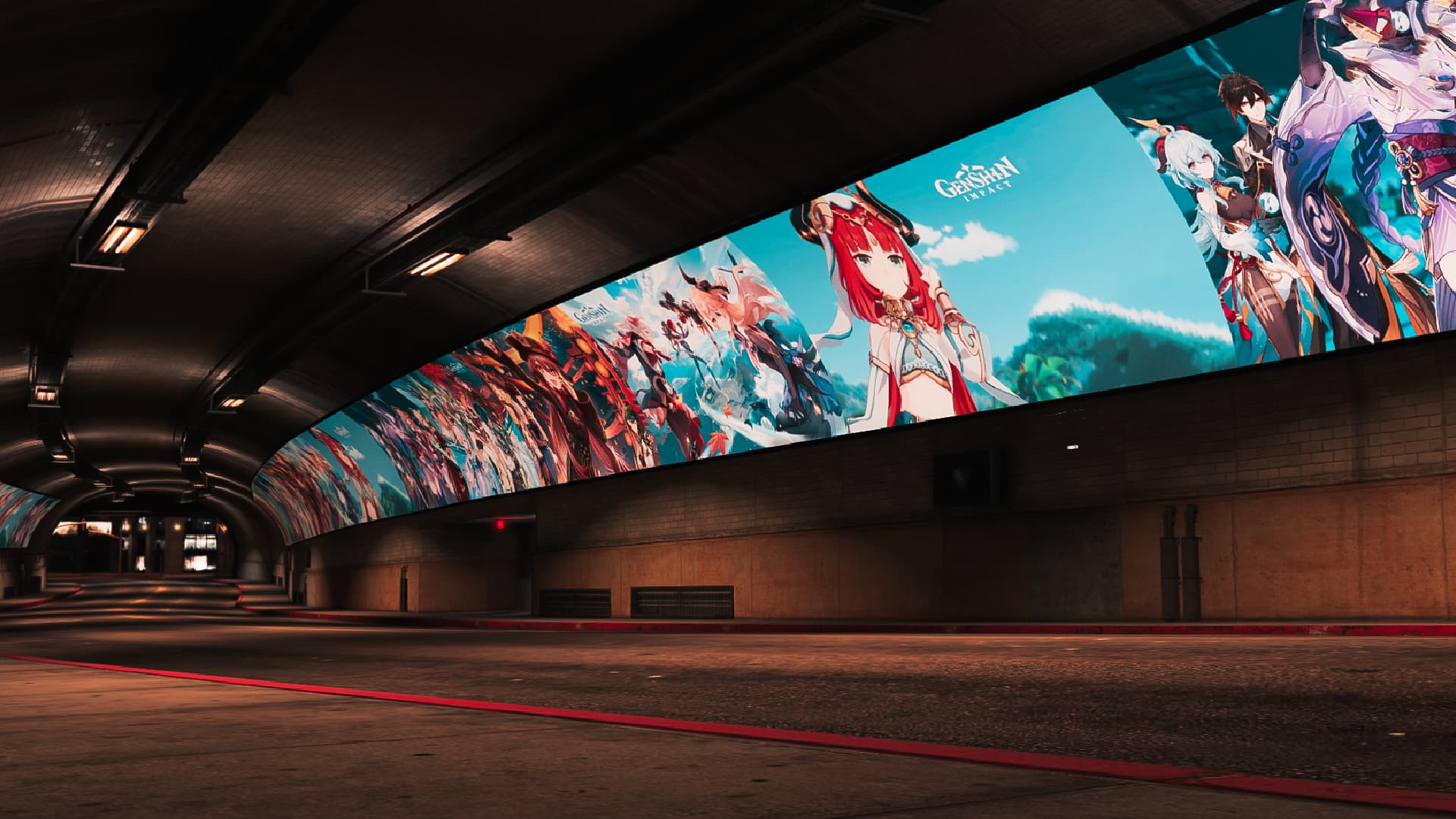 fivem Tunnel Billboard